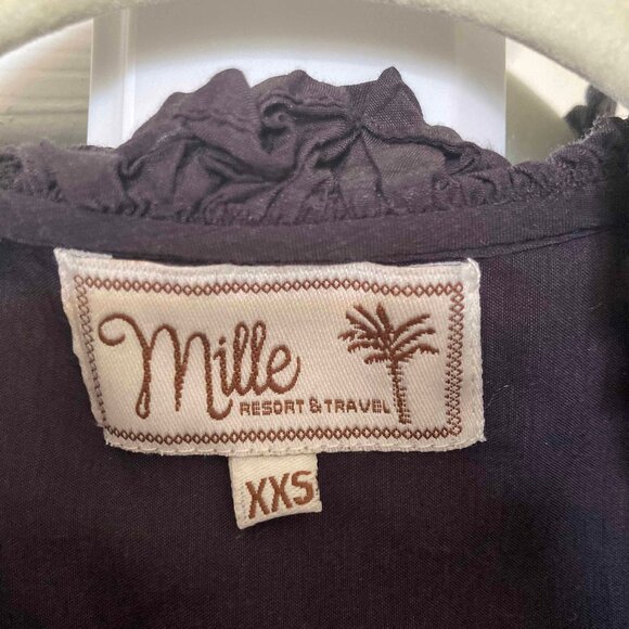 Mille Francesa Top in Black XXS - Picture 3 of 4